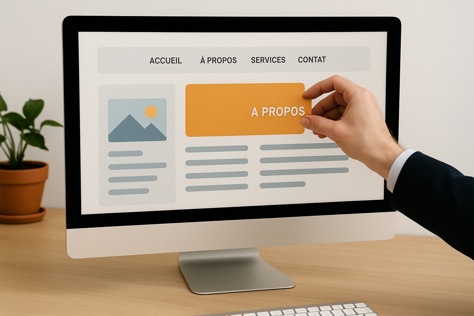 Les pages services : le nectar de votre offre